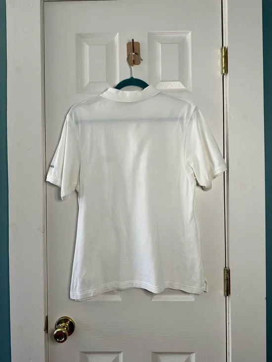Masters Collection Augusta National Polo White Pima Cotton Classic Golf Shirt XL - Picture 2 of 9